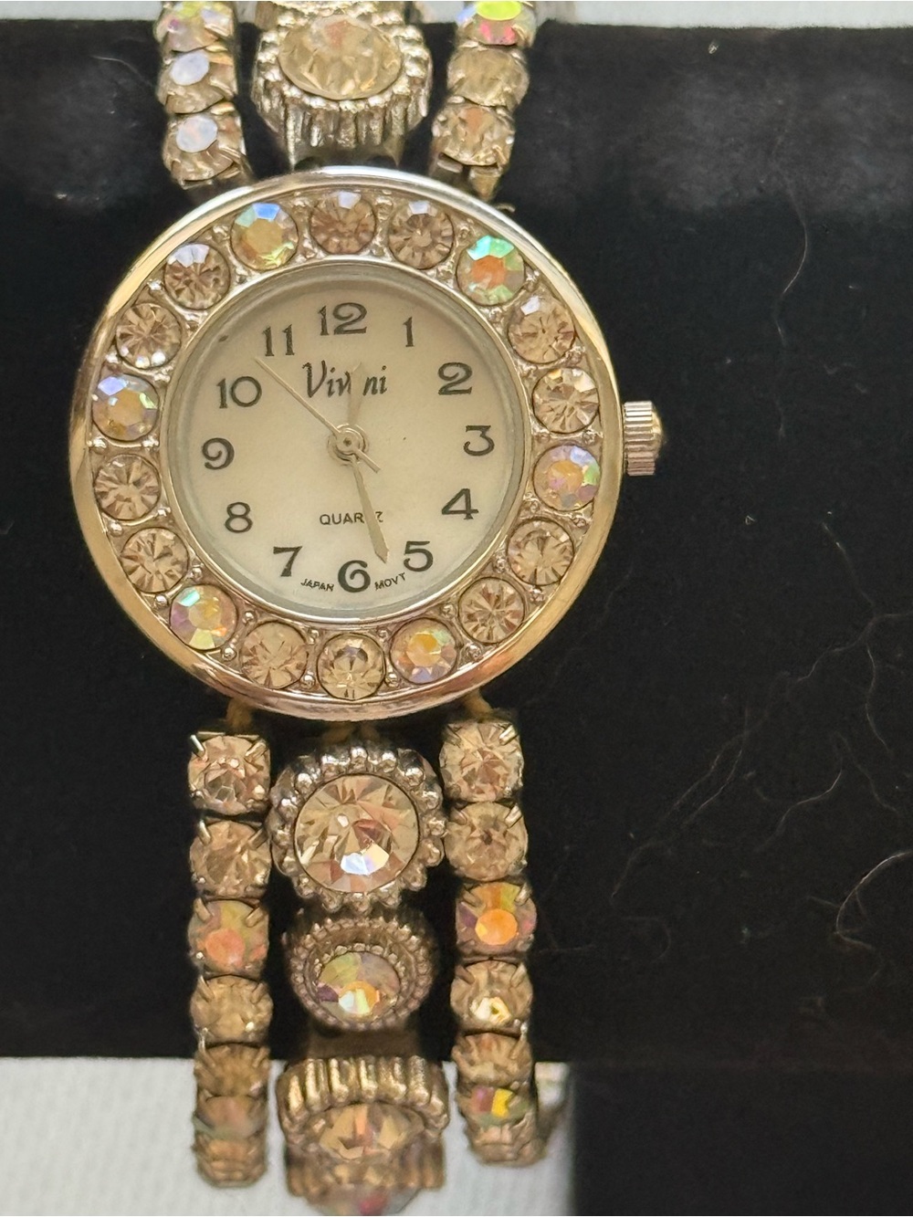 Viviani Rhinestone stretch Watch - silver tone - Picture 9 of 9